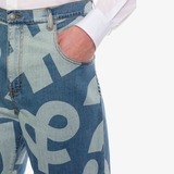 Quần shorts Moschino Denim 'Ký Tự Đặc Biệt'