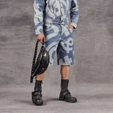 Quần shorts Moschino Denim 'Ký Tự Đặc Biệt'