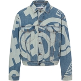 Áo khoác Moschino Denim 'Ký Tự Đặc Biệt'
