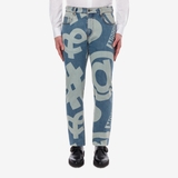 Quần Moschino Denim 'Ký Tự Đặc Biệt'