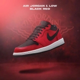 Jordan 1 Low 'Reverse Bred - Black Logo'