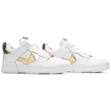 Nike Dunk Low Disrupt 'White Metallic Gold'