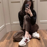 New Balance 327 'White Dark Red'