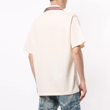 Polo Gucci cổ Vest GG 'Off-White'