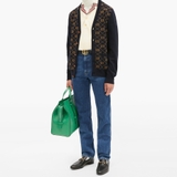 Polo Gucci cổ Vest GG 'Off-White'