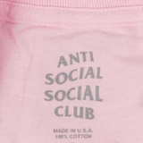 T-Shirt Anti Social Social Club Basic 'Pink'