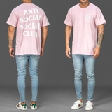 T-Shirt Anti Social Social Club Basic 'Pink'