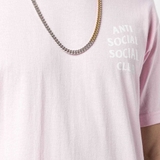 T-Shirt Anti Social Social Club Basic 'Pink'