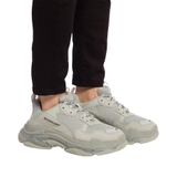 Balenciaga Triple S - Clear Sole 'Khói Bạc'