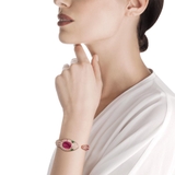 Đồng hồ Bulgari Rắn Pha Lê 'Vàng Hồng'