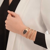 Đồng hồ Rắn Bulgari double spiral 'Rose Gold'