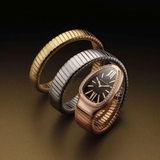 Đồng hồ Rắn Bulgari double spiral 'Tricolor'