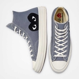 CDG x Converse Chuck 70 High 'Steel Gray'