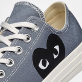 CDG x Converse Chuck 70 Low 'Steel Gray'