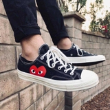 CDG x Converse Chuck 70 Low 'Black'