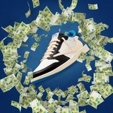 Travis Scott x Fragment Design x Jordan 1 Low 'Royal Blue'