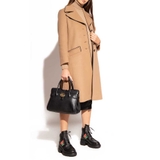 Áo choàng len Gucci GG Label 'Camel'