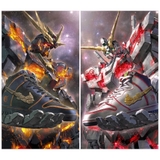Gundam x Nike Dunk High SB 'Project Unicorn - Banshee Norn'