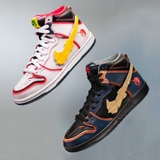 Gundam x Nike Dunk High SB 'Project Unicorn - Banshee Norn'