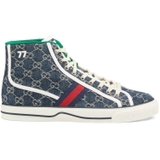 Gucci OTG High Top Sneaker 'GG - Denim - Sọc Xanh'