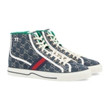 Gucci OTG High Top Sneaker 'GG - Denim - Sọc Xanh'
