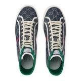 Gucci OTG High Top Sneaker 'GG - Denim - Sọc Xanh'