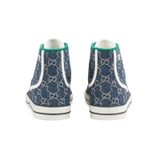 Gucci OTG High Top Sneaker 'GG - Denim - Sọc Xanh'