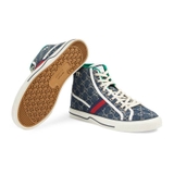 Gucci OTG High Top Sneaker 'GG - Denim - Sọc Xanh'