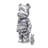 Bearbrick x Atmos x Solebox 400% 100%