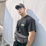 Mũ MLB New York Monogram 'Black'