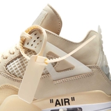 Off-White x Jordan 4 SP 'Sail'