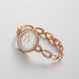 Đồng hồ Swarovski 'Vòng Pha Lê - Rose Gold'