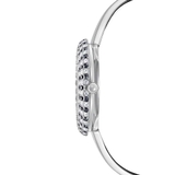 Đồng hồ Swarovski 'Hoa Ánh Sáng - Silver Black'