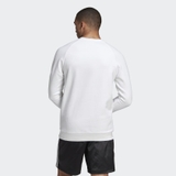 Adidas Áo Sweater Basic Original Trắng (form Âu)
