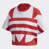 Adidas Áo Large Logo Red White