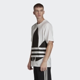 Adidas Áo Trefoil Boxy White