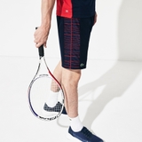 Lacoste Shorts Tennis Side-Print Black Red (form Âu)