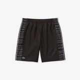 Lacoste Shorts Tennis Side-Print Black (form Âu)