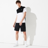 Lacoste Shorts Tennis Side-Print Black (form Âu)
