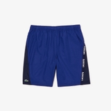 Lacoste Short SPORT Logo Two-Tone Navy Blue