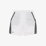 Lacoste Short SPORT Contrast Bands White