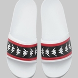 Kappa Dép Banda 'Trắng Đen'