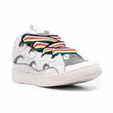 Giày LANVIN CURB AUS LEDER 'White Grey'