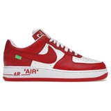 Giày LOUIS VUITTON X NIKE AIR FORCE 1 RED