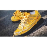 Off-White x Nike Air Rubber Dunk 'University Gold'