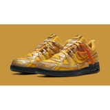 Off-White x Nike Air Rubber Dunk 'University Gold'