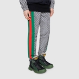 Gucci Flashtrek Leather High 'Black Green'