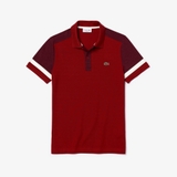 Lacoste Polo Slim-fit Stretch Pique Bordeaux