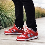 Off-White x Nike Dunk Low 'University Red'