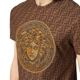 Versace x Fendi 'FENDACE LOGO FF T-SHIRT'